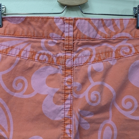 Gap Retro Hawaiian Floral Print Mini Skirt Sz 6 - Picture 7 of 11